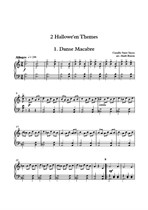 2 Halloween Themes for Solo Piano: Danse Macabre and In The Hall Of The Mountain King